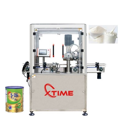 Automatic Round Tin Can Seaming Machine High Quality Vacuum Nitrogen Sealing Machine