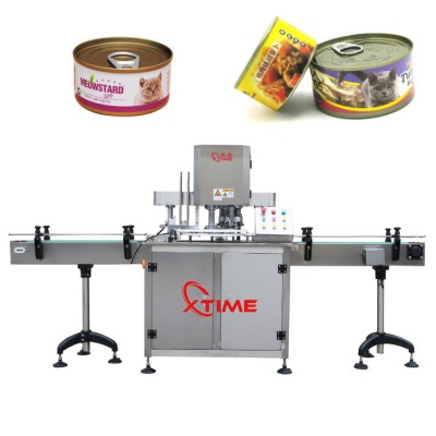 Automatic Sardine Fish Tuna Tin Can Seamer/tuna Tin Can Seaming Machine